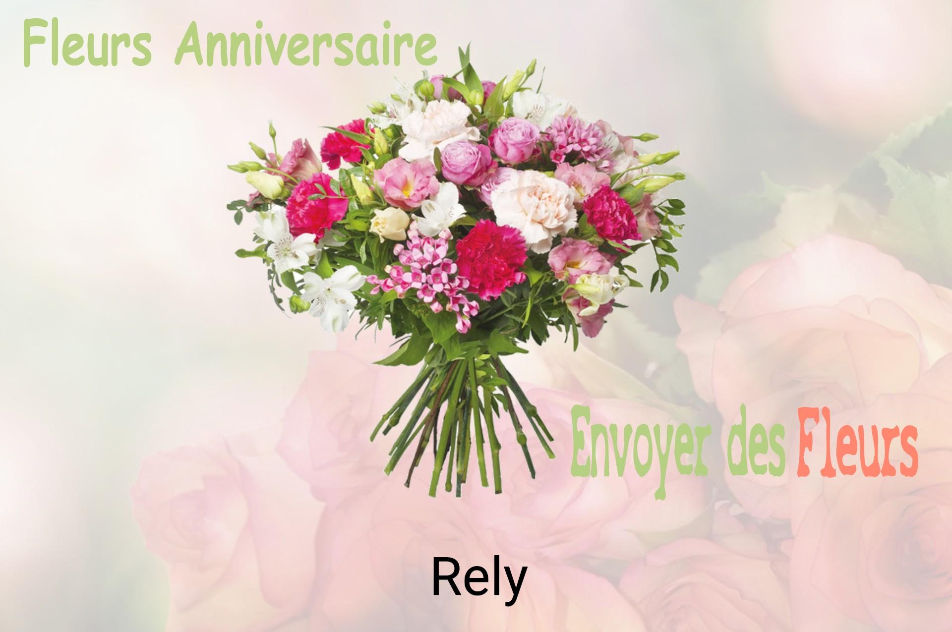 Bouquet de fleurs d’anniversaire livré à Rely