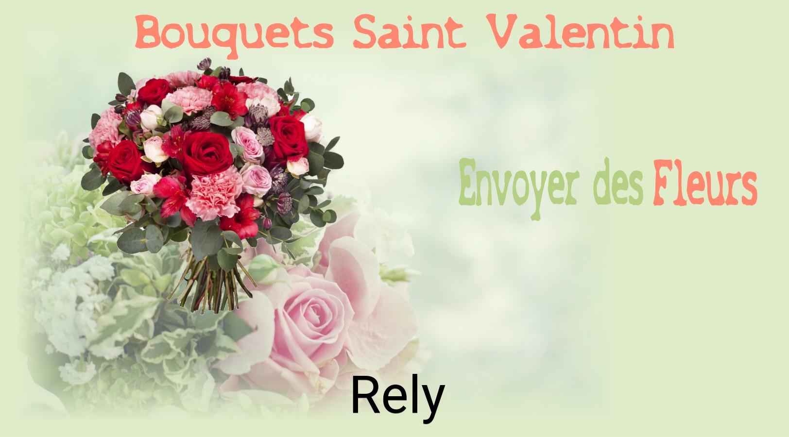 Roses de Saint-Valentin livrées à Rely